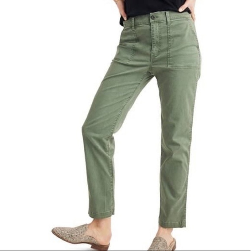 Madewell Stovepipe TENCEL Fatigue Pants